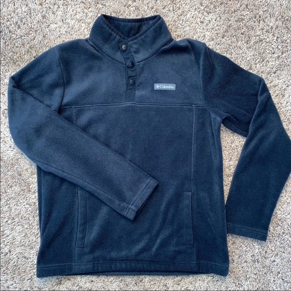 ❤️🚫SOLD🚫❤️Youth Columbia Warm 1/4 Snap Fleece Pullover - Picture 3 of 7